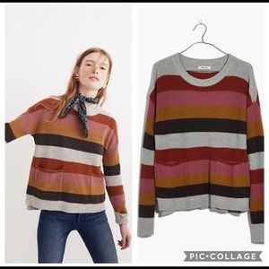 Madewell patch pocket sweater size large